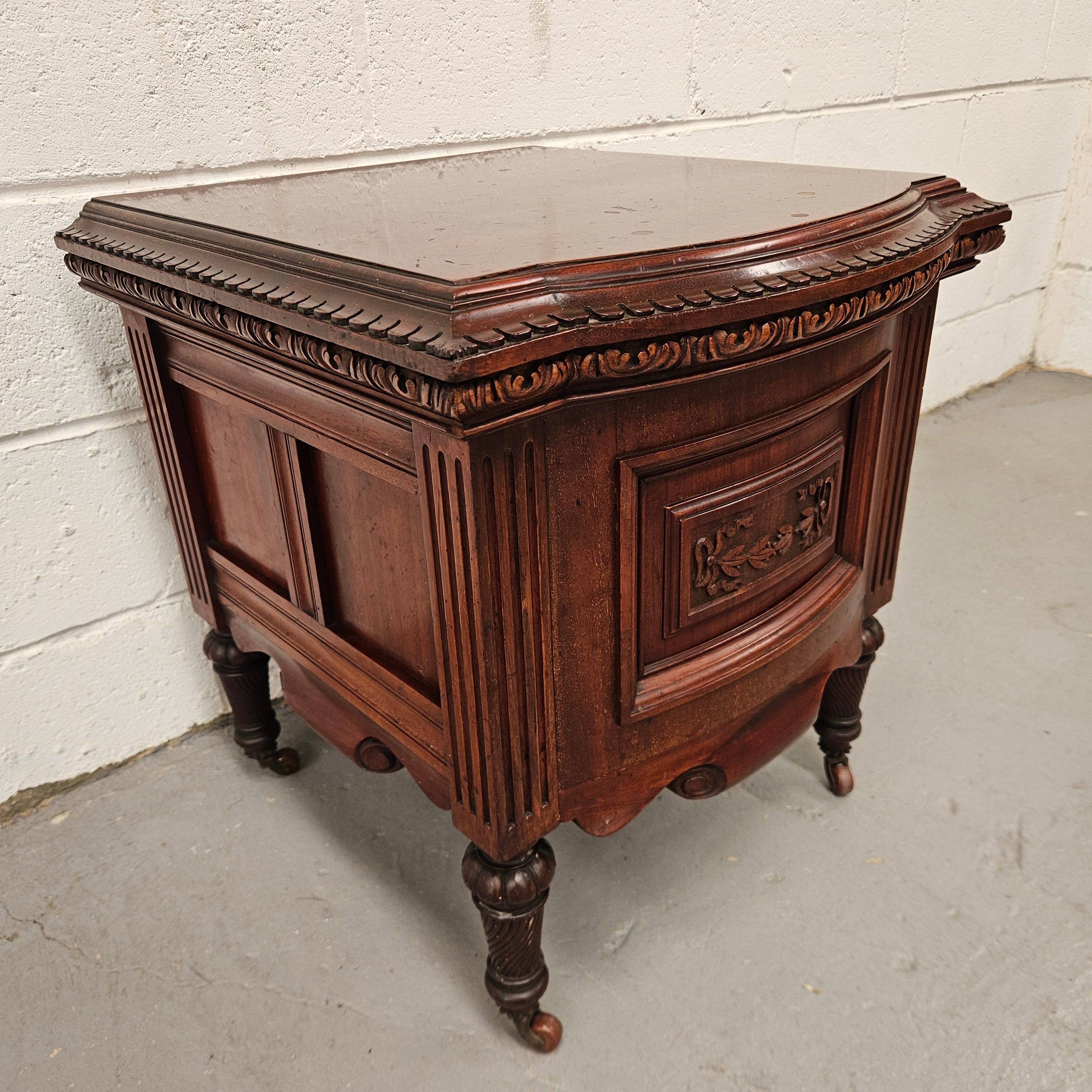 Antique Mahogany Low Cabinet/Side Table | Antique & Vintage | Moonee Ponds Antiques | Australia Wide