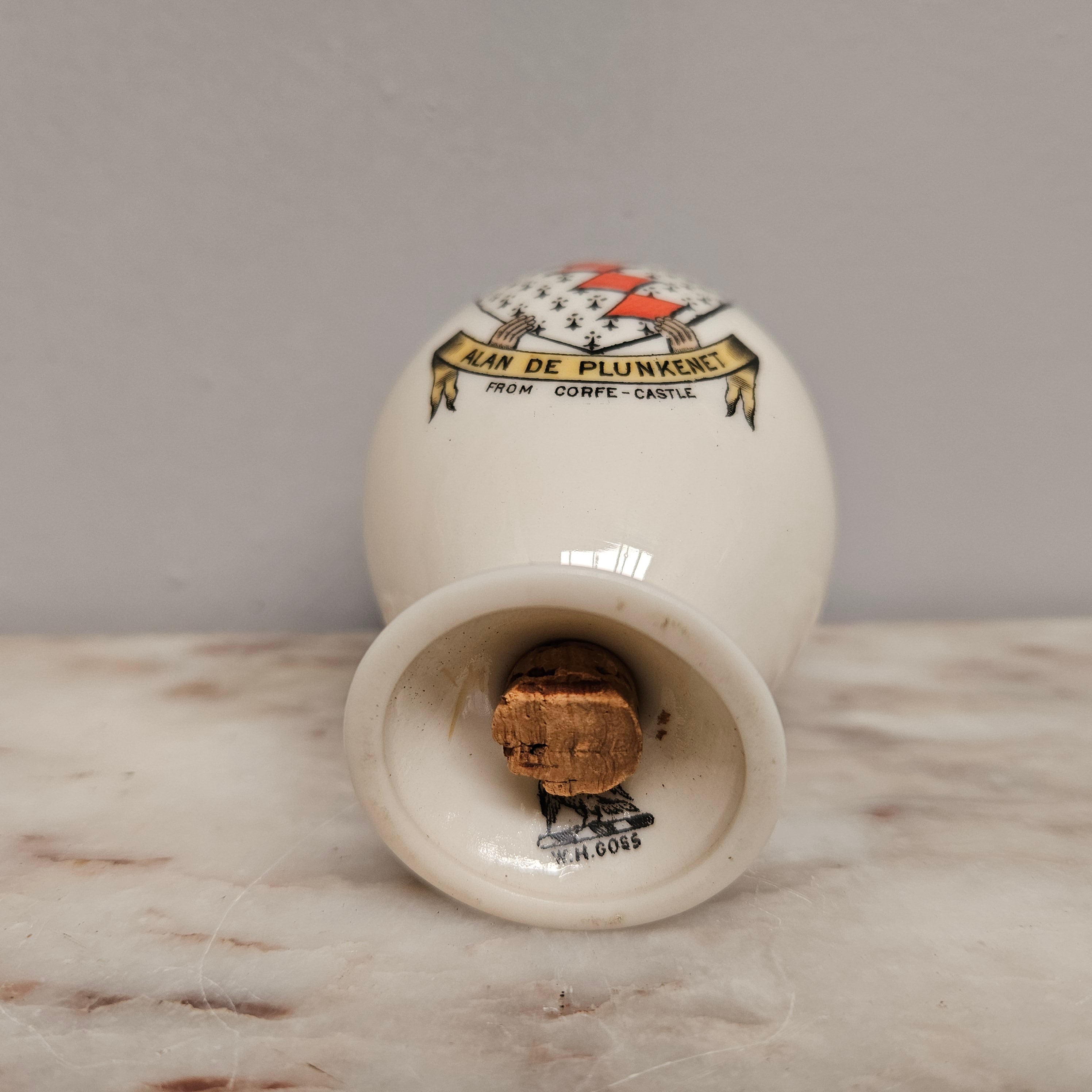 Goss Crested China Ware Sugar Sifter | Antique & Vintage | Moonee Ponds Antiques | Australia Wide