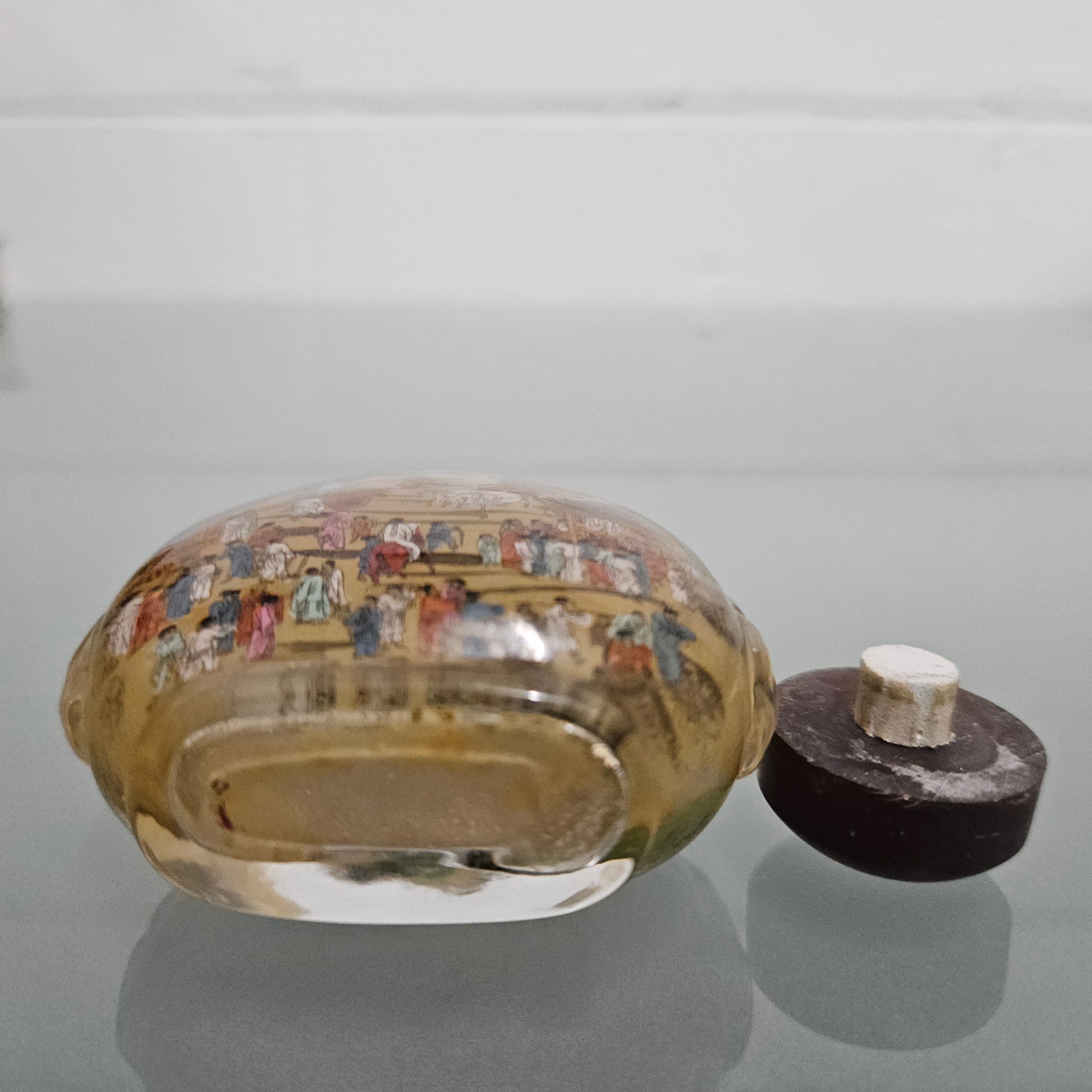 Hand Painted Chinese Snuff Bottle | Antique & Vintage | Moonee Ponds Antiques | Australia Wide Delivery