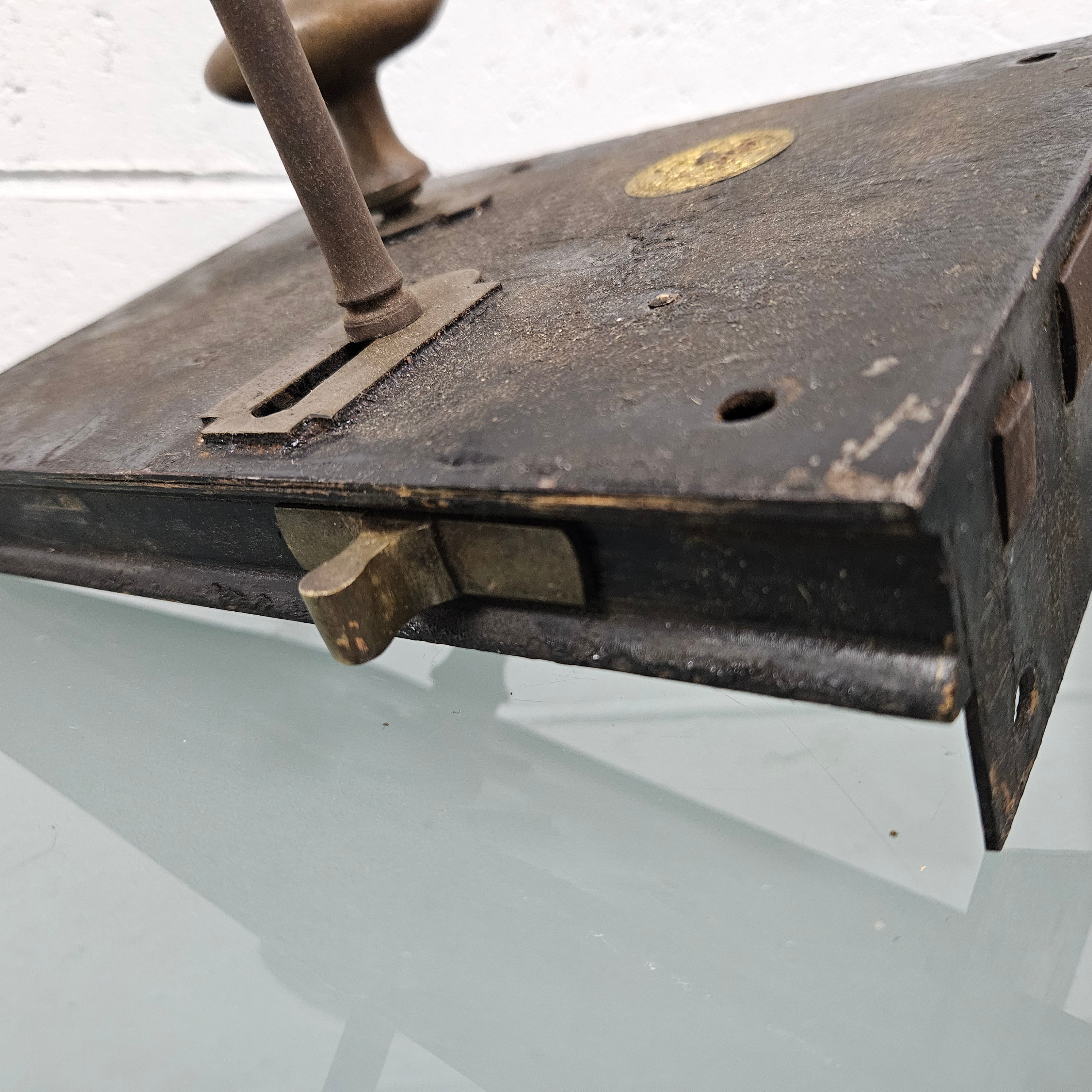 Antique Door Lock With Key | Antique & Vintage | Moonee Ponds Antiques | Australia Wide Delivery