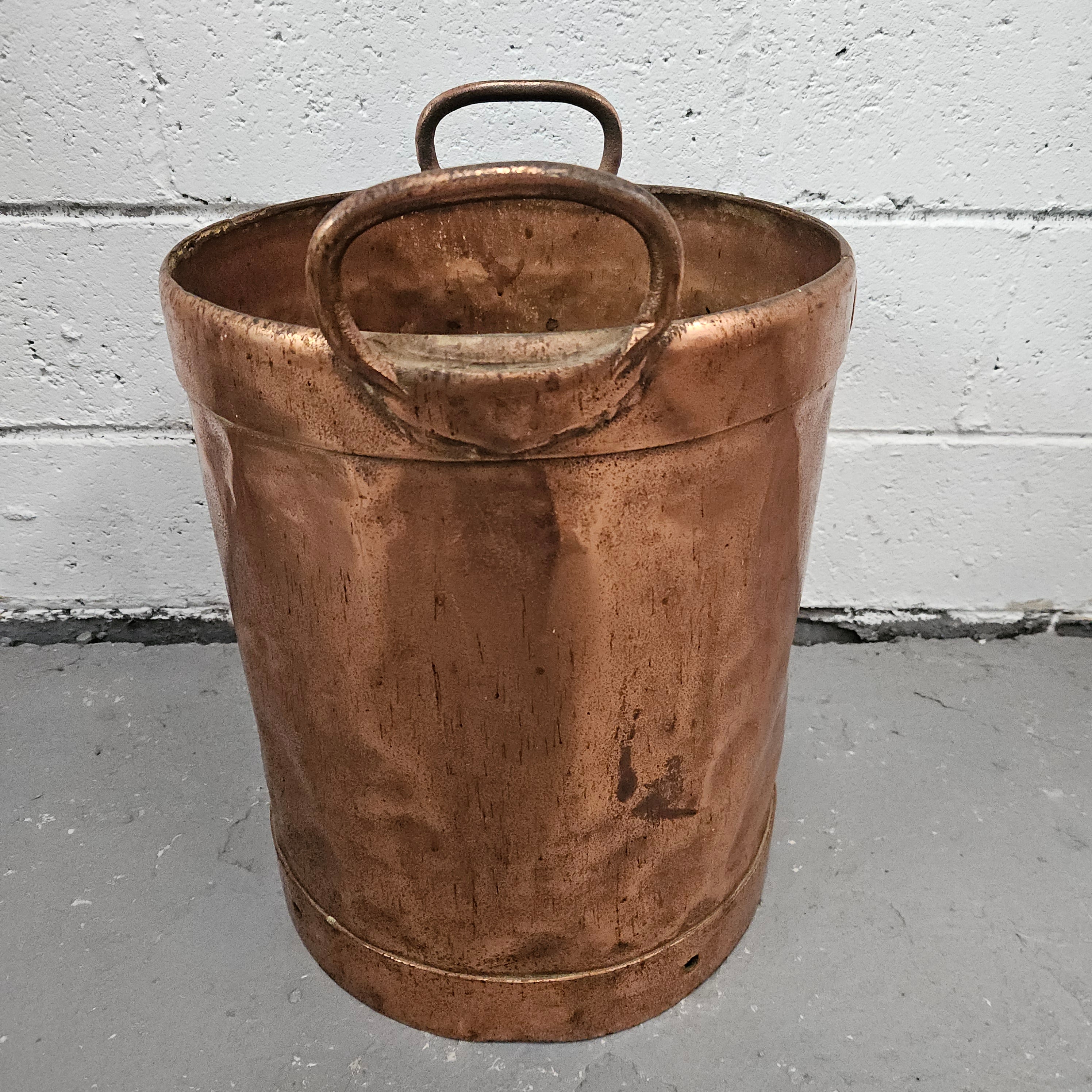 Copper & Brass Umbrella Holder/Container | Antique & Vintage | Moonee Ponds Antiques | Australia Wide Delivery