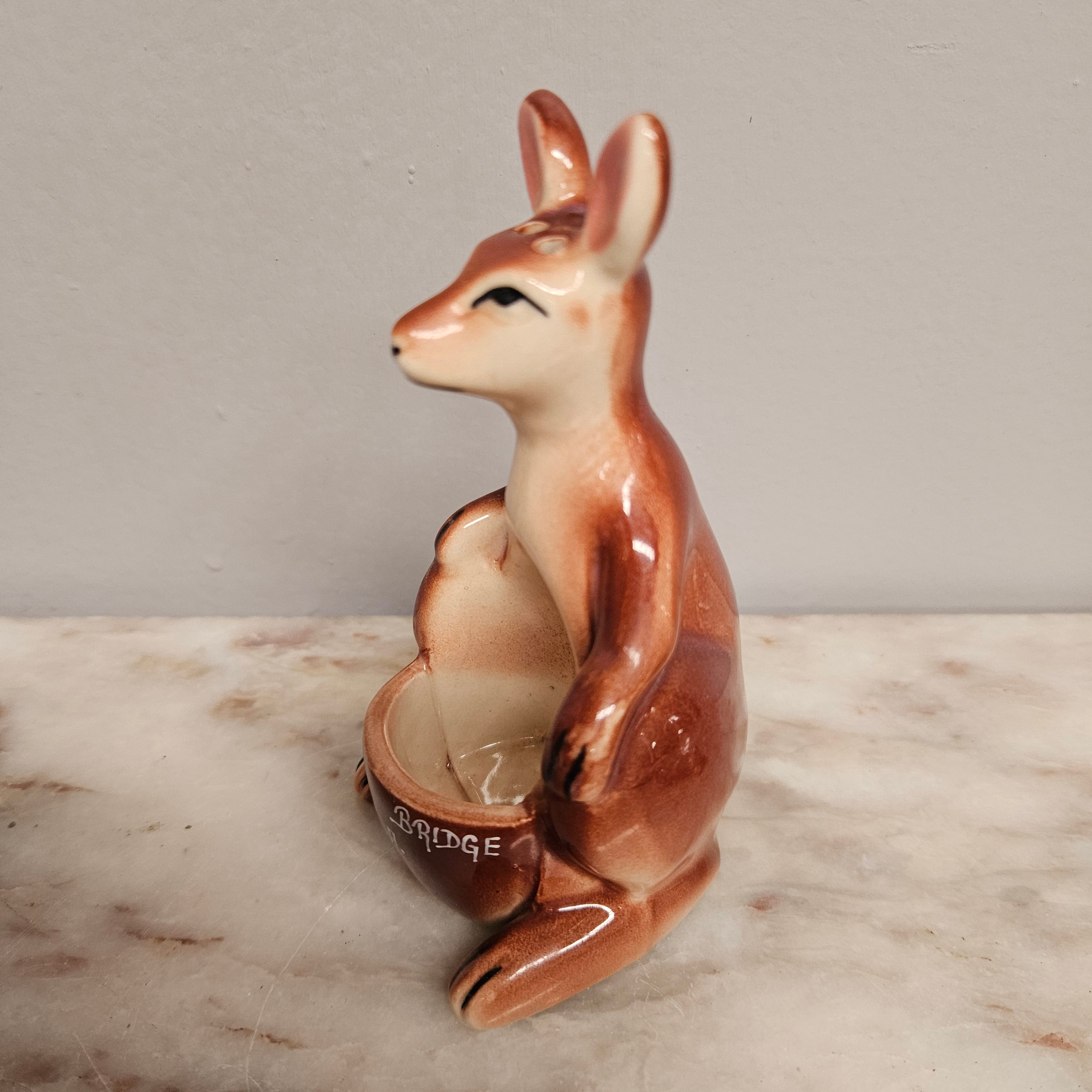 Vintage Kangaroo & Joey Salt and Pepper Shakers | Antique & Vintage | Moonee Ponds Antiques | Australia Wide Delivery