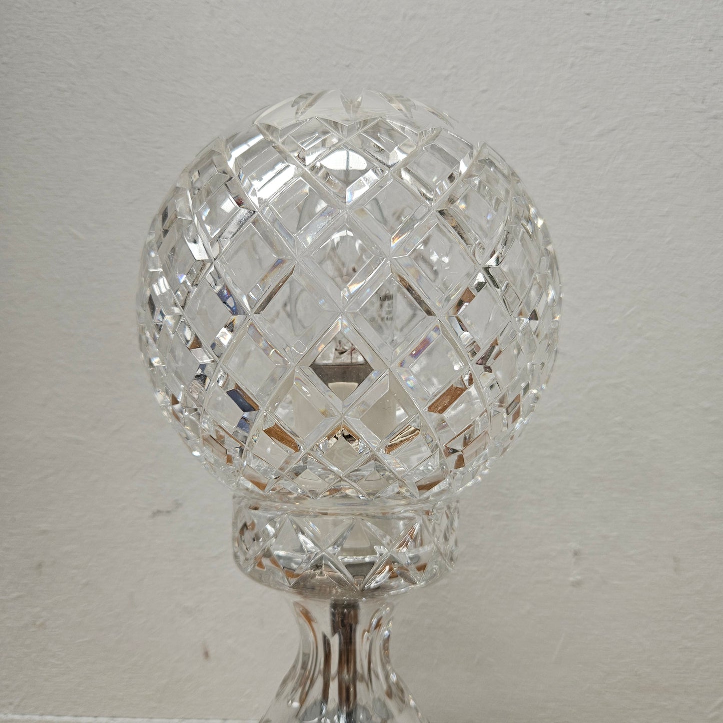 Vintage Crystal Bedroom Lamp