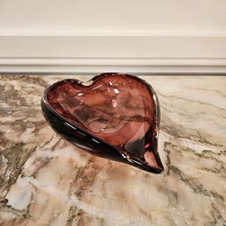 Leaf Shaped Hand Blown Glass Bowl | Antique & Vintage | Moonee Ponds Antiques | Australia Wide Delivery