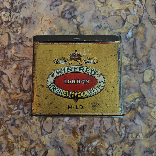 Vintage "Winifred" Cigarette Tin