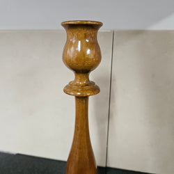 Pair Vintage Walnut Candlesticks | Antique & Vintage | Moonee Ponds Antiques | Australia Wide Delivery