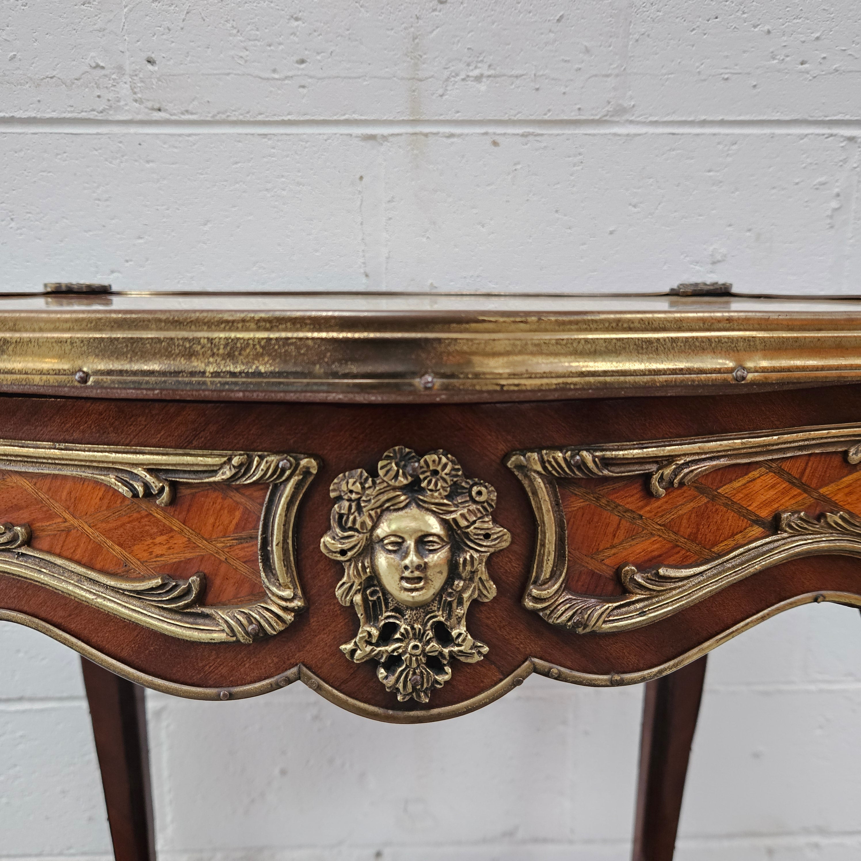 Antique French Marble Top & Ormolu Mounted Side Table | Antique & Vintage | Moonee Ponds Antiques | Australia Wide