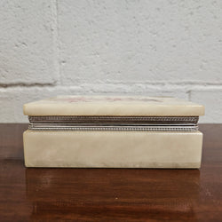 Genuine Alabaster Jewellery Box | Antique & Vintage | Moonee Ponds Antiques | Australia Wide Delivery