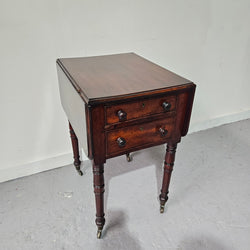 Latest Georgian Work Sewing Table | Antique & Vintage | Moonee Ponds Antiques | Australia Wide Delivery