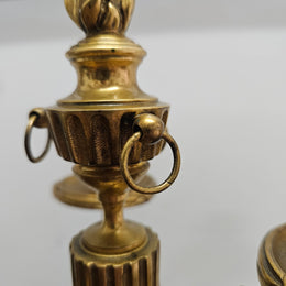 Impressive Louis XVl th Gilt Bronze Candleholder.  Circ 1780