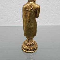 Vintage Gilt Brass Buddha Statue | Antique & Vintage | Moonee Ponds Antiques | Australia Wide Delivery