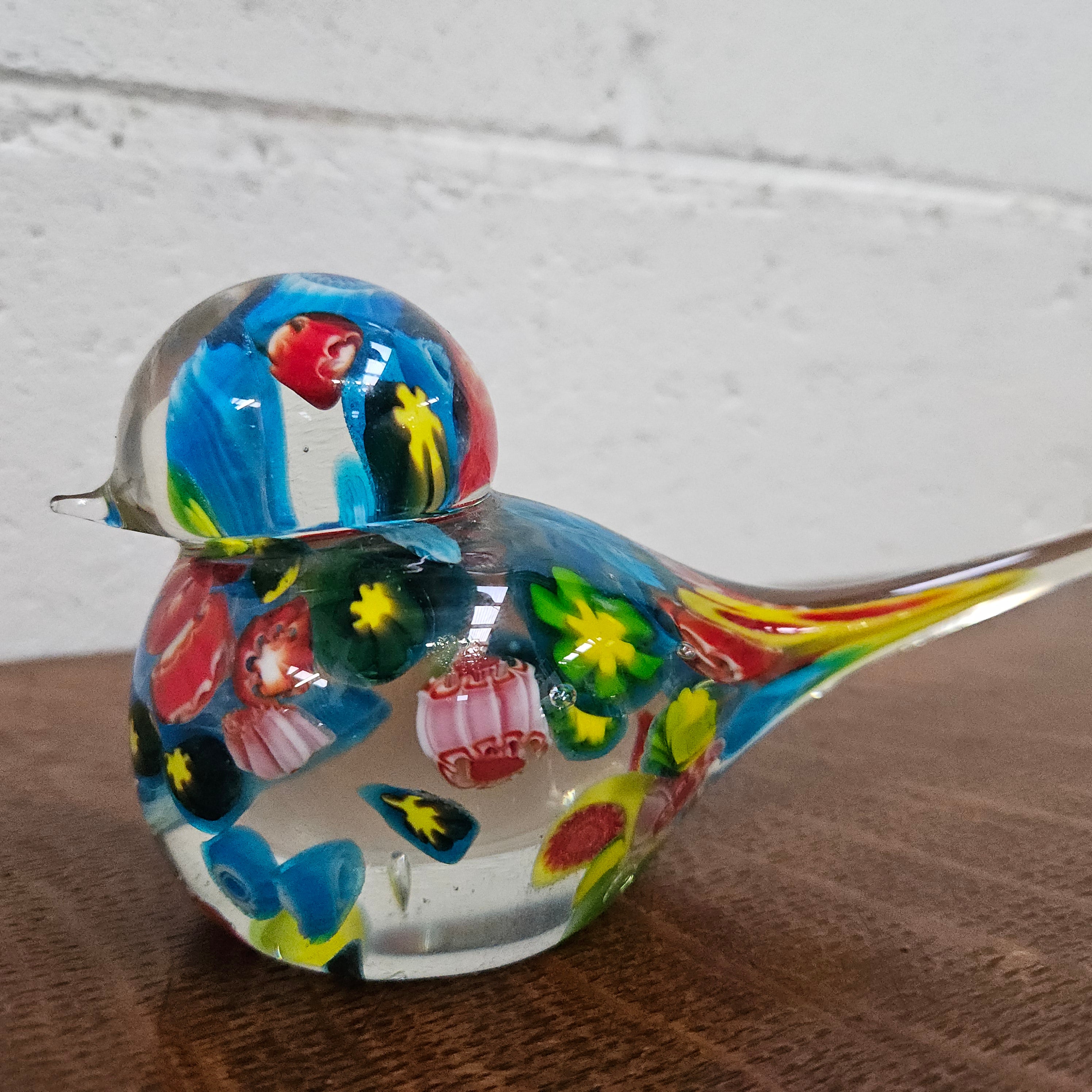 Murano Glass Paperweight Bird Ornament | Antique & Vintage | Moonee Ponds Antiques | Australia Wide Delivery