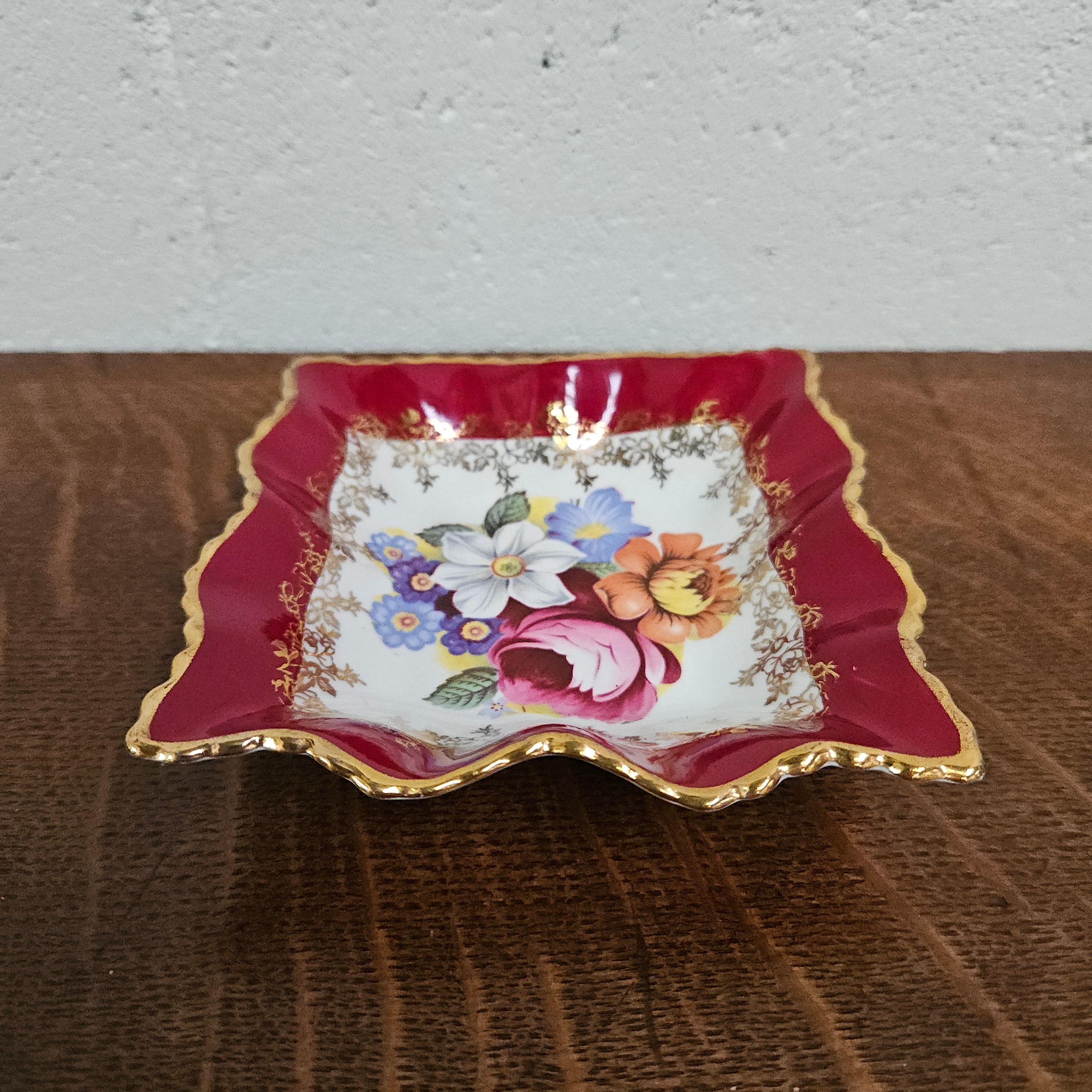 Staffordshire 'Old Foley' Small Dish | Antique & Vintage | Moonee Ponds Antiques | Australia Wide Delivery