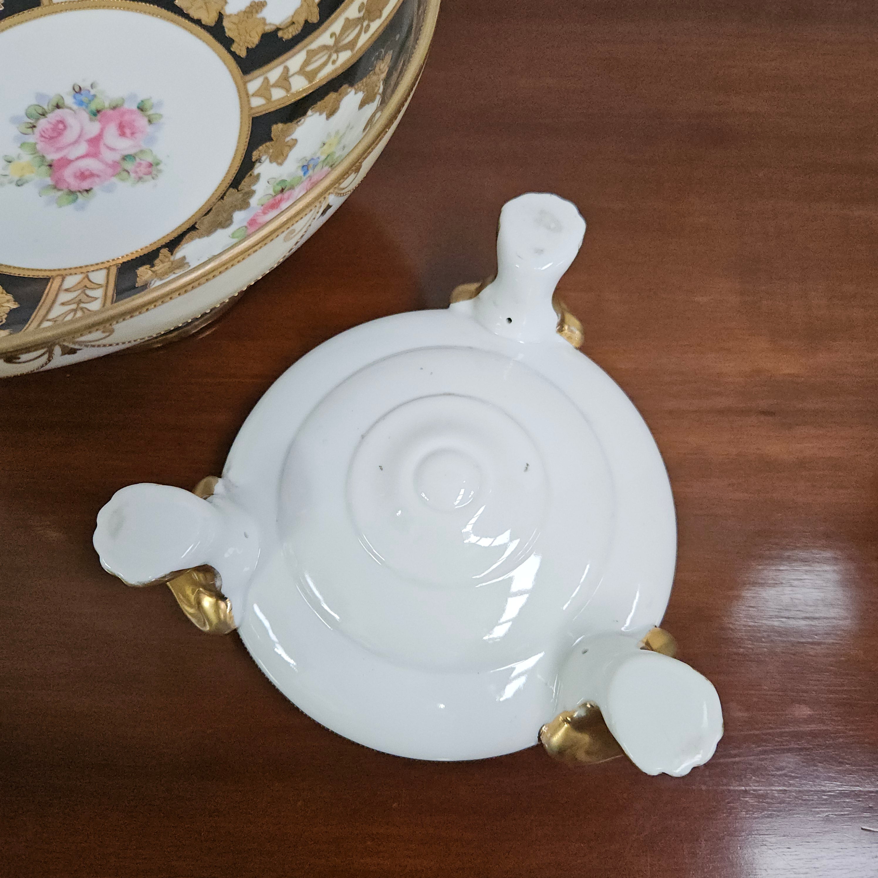 Noritake Antique Bowl on Stand | Antique & Vintage | Moonee Ponds Antiques | Australia Wide Delivery