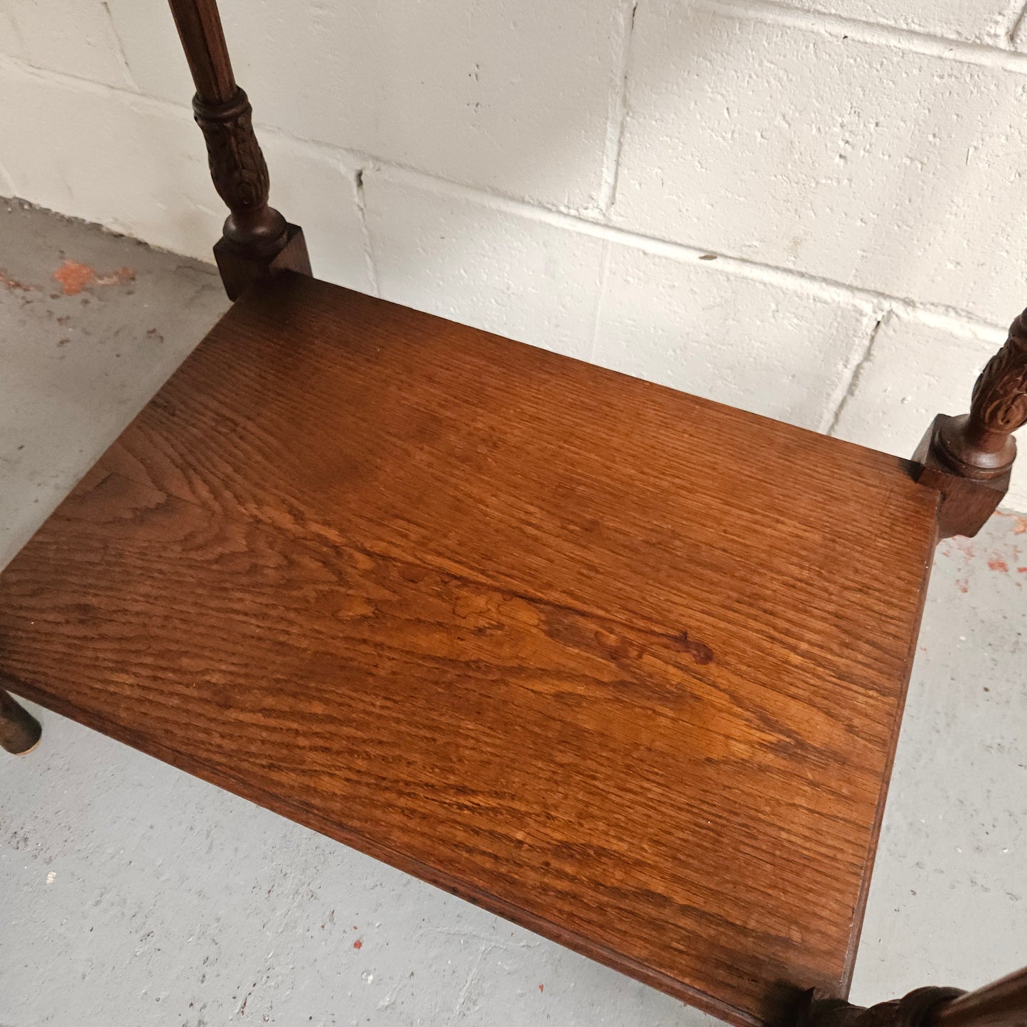 French Oak One Drawer Side Table