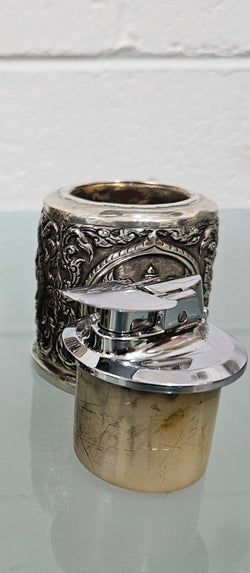 Vintage Siam Sterling Silver Cased Ronson Cigarette Lighter | Antique & Vintage | Moonee Ponds Antiques | Australia Wide Delivery
