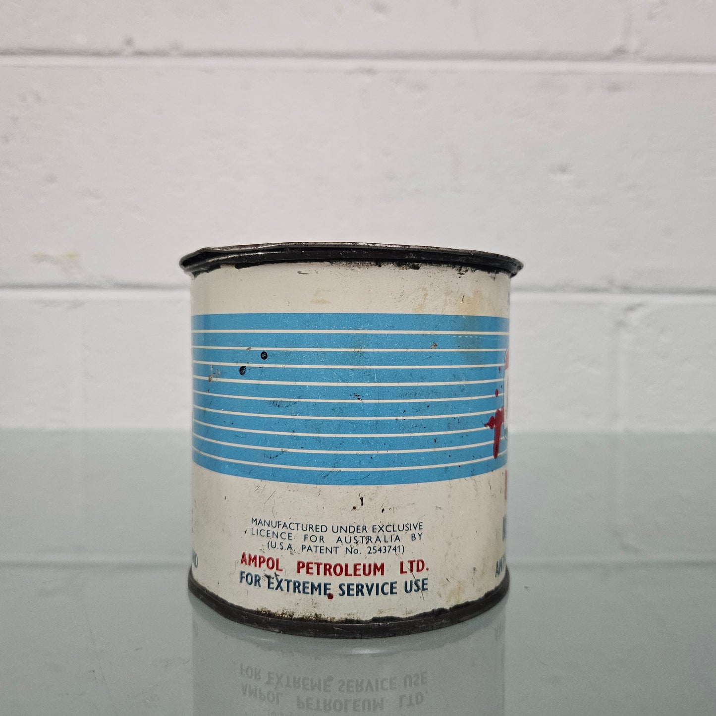 Vintage Ampol Jet Lube 1lb. Tin