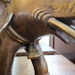 Vintage Brass Elephant Figure | Antique & Vintage | Moonee Ponds Antiques | Australia Wide Delivery