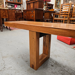 Stunning Reclaimed Blue Gum Bench Seat | Antique & Vintage | Moonee Ponds Antiques | Australia Wide Delivery