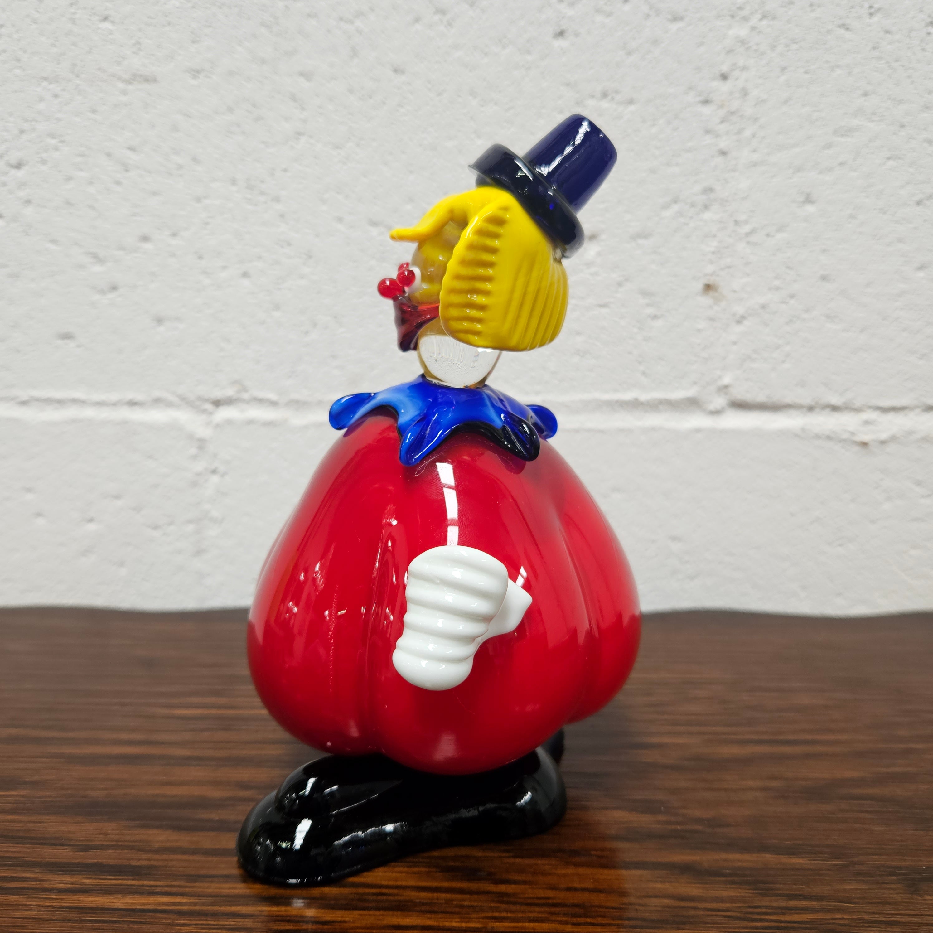 Mid Century Modern Murano Glass Round Clown | Antique & Vintage | Moonee Ponds Antiques | Australia Wide Delivery