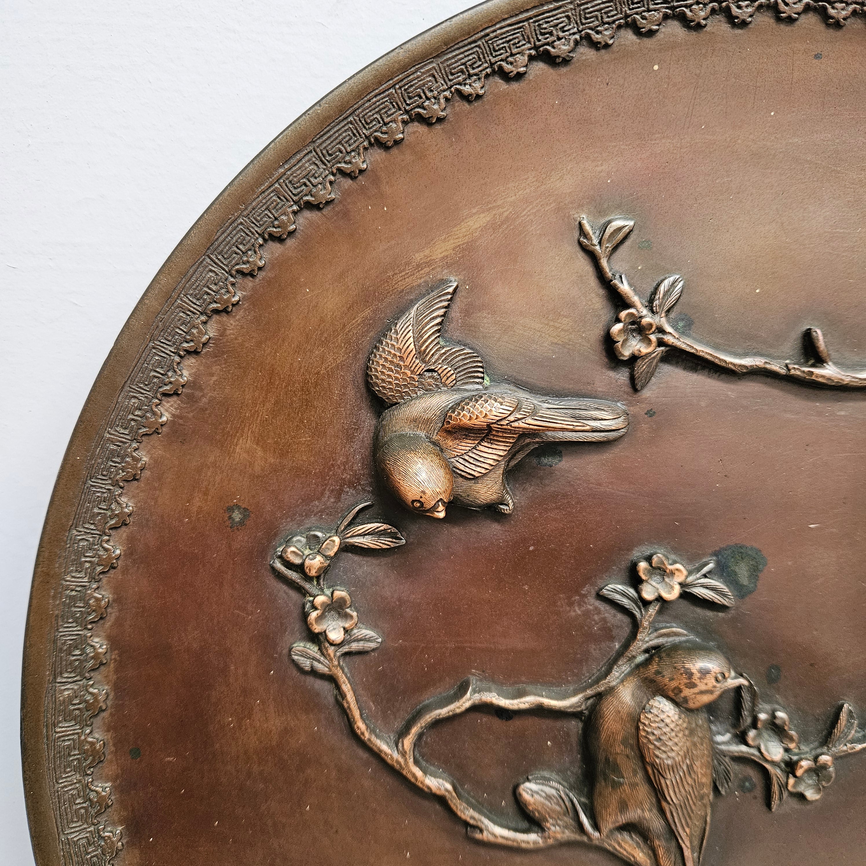 Antique Japanese Meiji Period Bronze Charger | Antique & Vintage | Moonee Ponds Antiques | Australia Wide Delivery