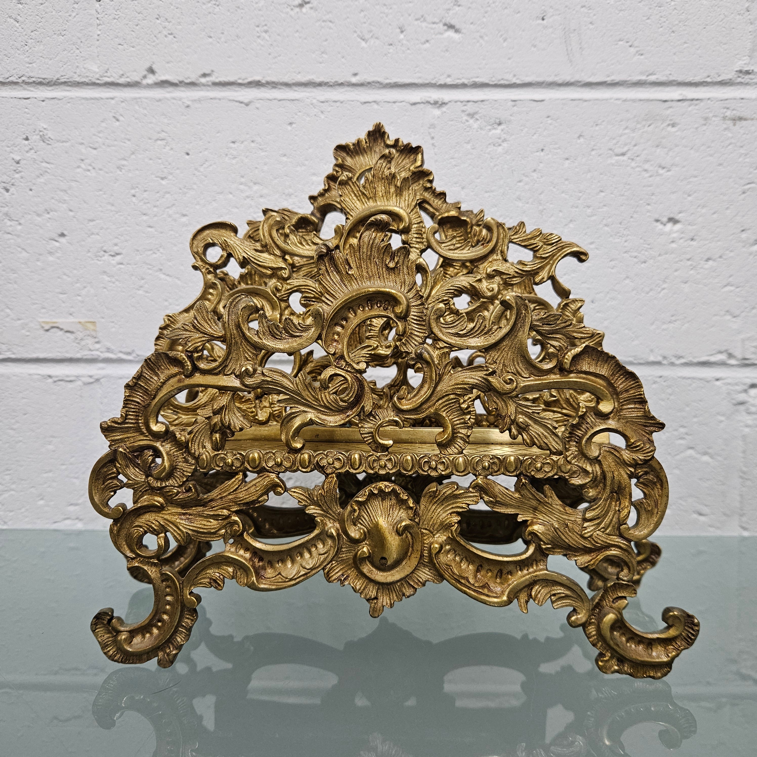 Antique Louis XV Style Gilt Metal Letter Rack | Antique & Vintage | Moonee Ponds Antiques | Australia Wide Delivery