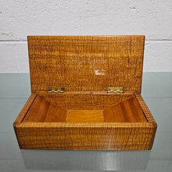 Vintage Tiger Maple Box | Antique & Vintage | Moonee Ponds Antiques | Australia Wide Delivery