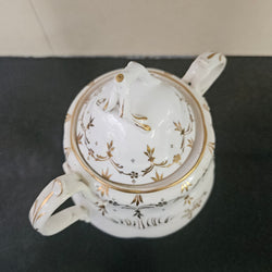 Early Victorian Coalport Sucrier | Antique & Vintage | Moonee Ponds Antiques | Australia Wide Delivery