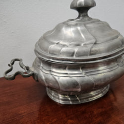 Antique German Pewter Tureen Marked | Antique & Vintage | Moonee Ponds Antiques | Australia Wide Delivery