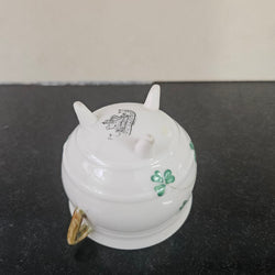 Belleek Small Cauldron Bowl | Antique & Vintage | Moonee Ponds Antiques | Australia Wide Delivery