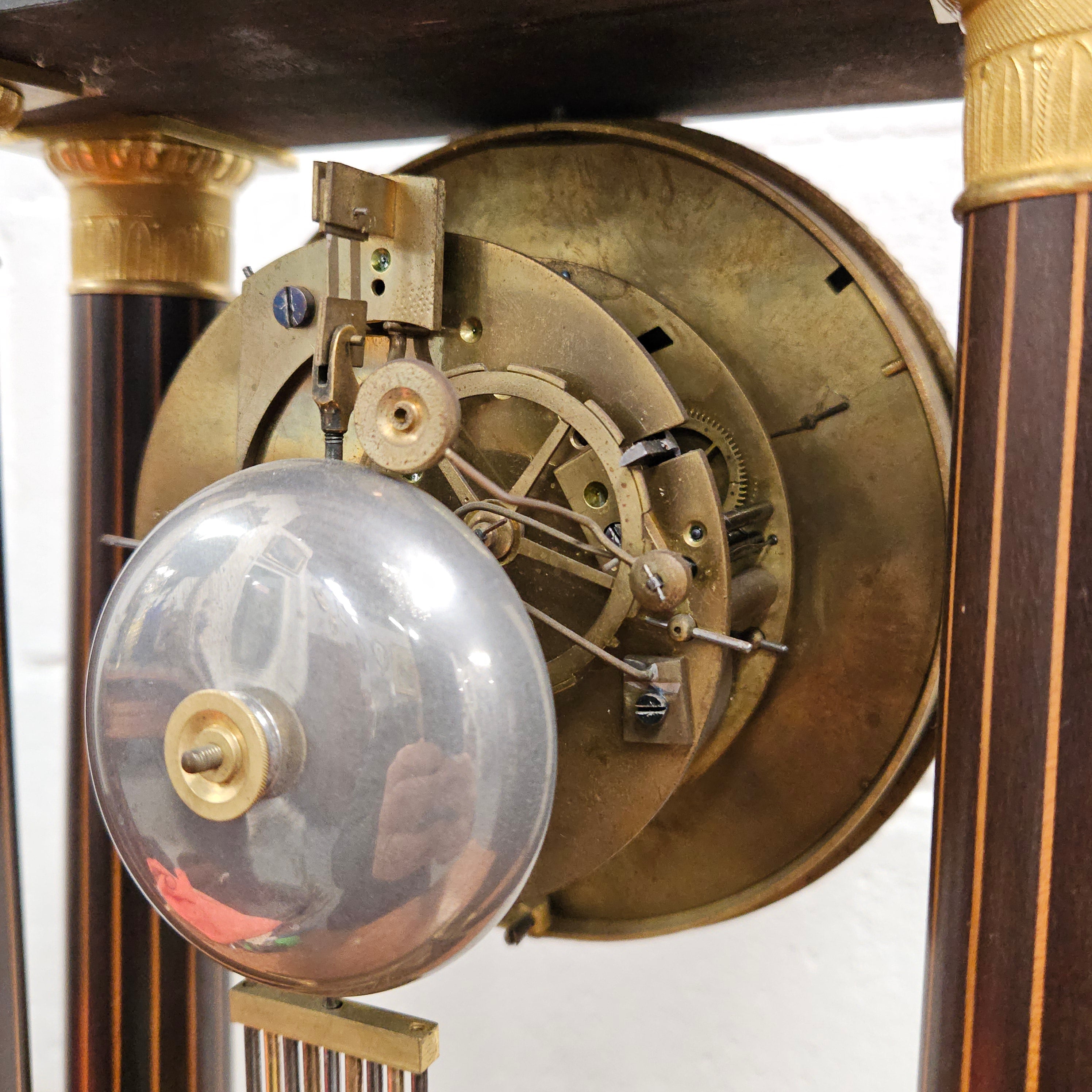 Early 19th Century Charles X Portico Clock | Antique & Vintage | Moonee Ponds Antiques | Australia Wide Delivery