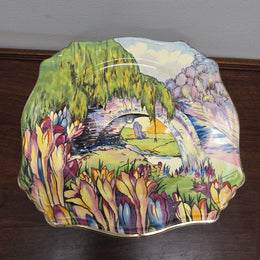 Royal Winton Comport/Cake Stand Hand Painted