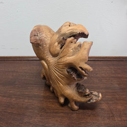 Vintage Hand Carved Wooden Fish