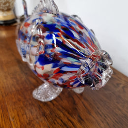 Very Large Mid Century Modern Murano Glass Fish Sculpture