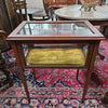 Edwardian Mahogany Inlaid Lift Top Curio Showcase | Antique & Vintage | Moonee Ponds Antiques | Australia Wide Delivery