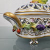 Vintage Servre Style Potpourri Holder With Fruit & Insects | Antique & Vintage | Moonee Ponds Antiques | Australia Wide Delivery