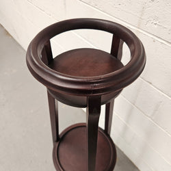 Vintage Mahogany Two Tier Planter Stand | Antique & Vintage | Moonee Ponds Antiques | Australia Wide Delivery