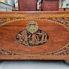 Oriental Carved Camphor Wood Chest | Antique & Vintage | Moonee Ponds Antiques | Australia Wide Delivery