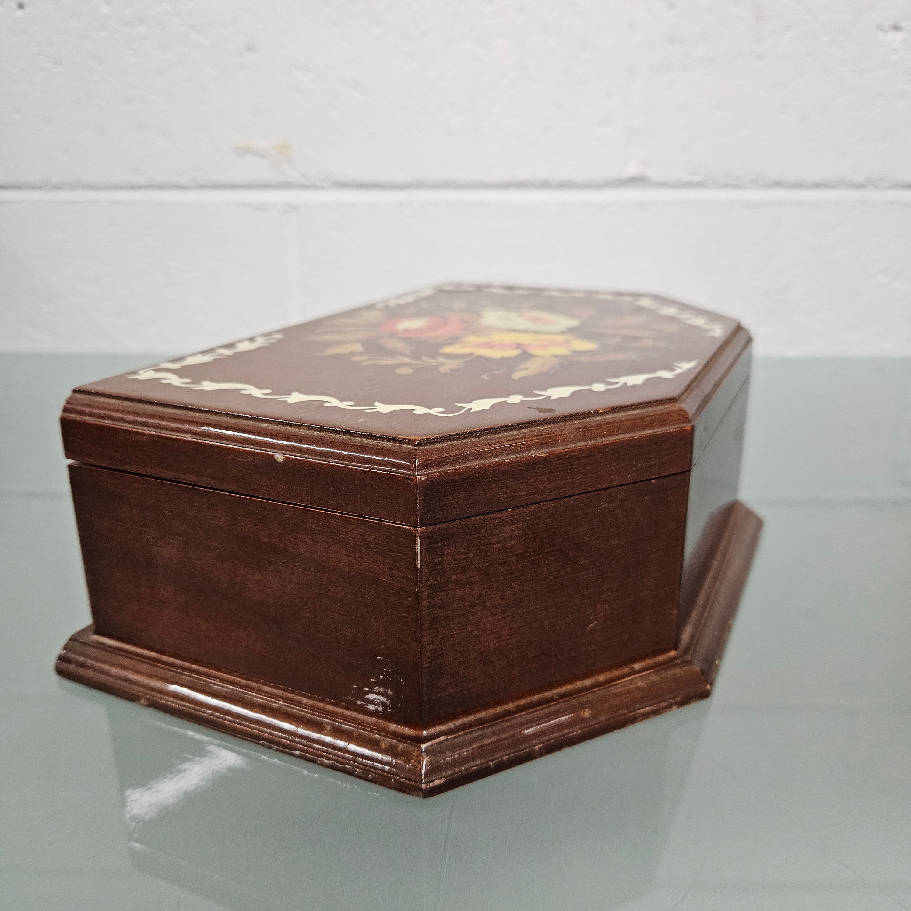 Vintage Sorrento Style Musical Jewellery Box | Antique & Vintage | Moonee Ponds Antiques | Australia Wide Delivery