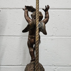 Antique Pair of Decorative Cherub Table Lamps | Antique & Vintage | Moonee Ponds Antiques | Australia Wide Delivery
