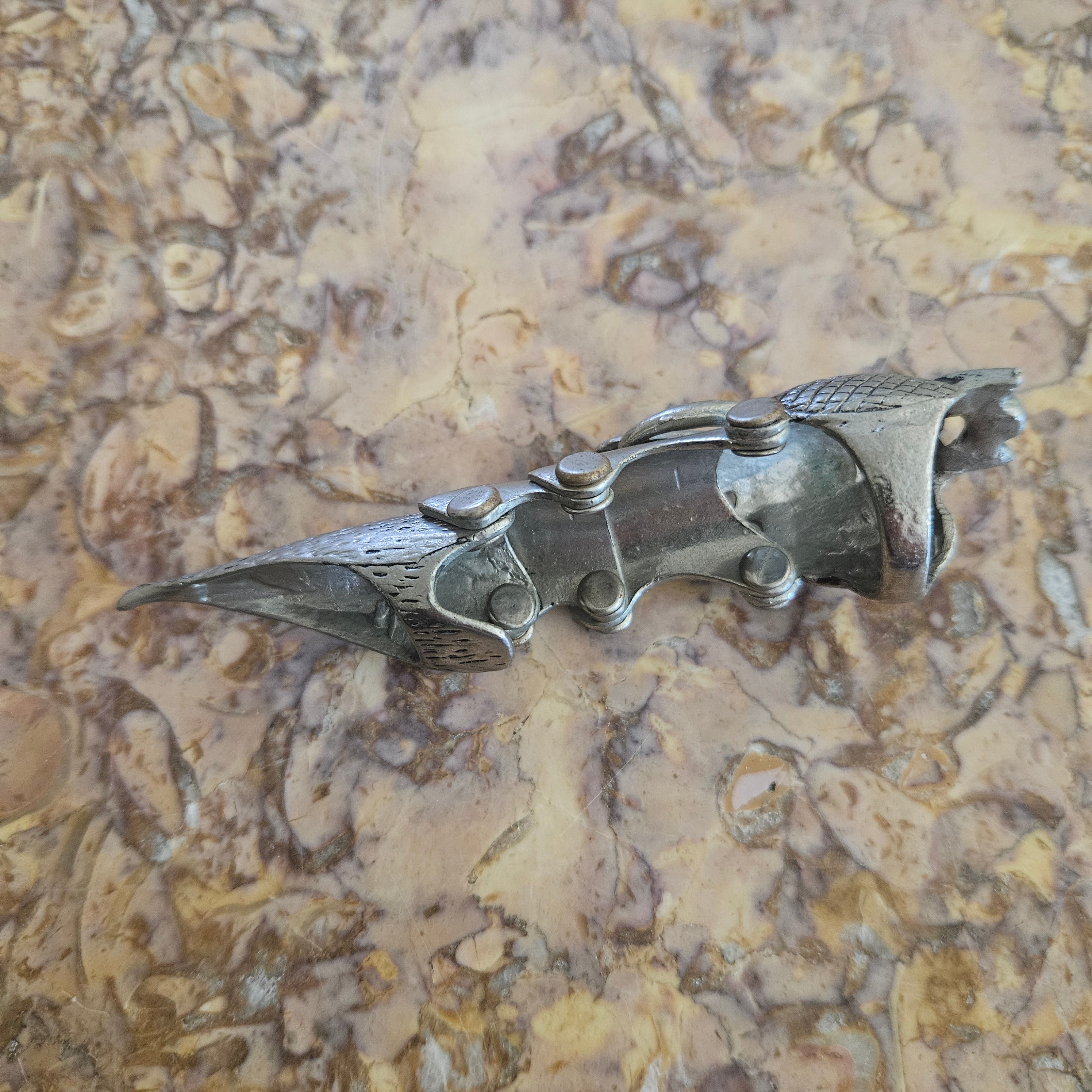 Vintage Silver Metal Gothic Full Finger Claw Ring/Pendant | Antique & Vintage | Moonee Ponds Antiques | Australia Wide Delivery