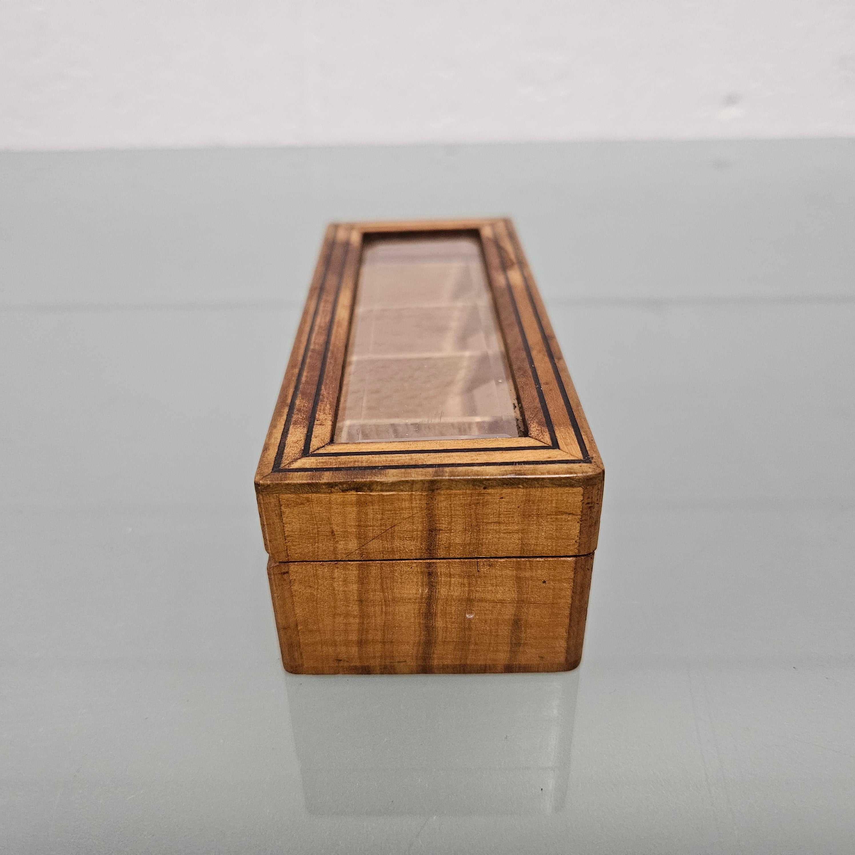 Rare Victorian Rosewood & Inlaid Ebony Stamp Box | Antique & Vintage | Moonee Ponds Antiques | Australia Wide Delivery