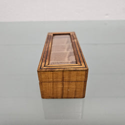 Rare Victorian Rosewood & Inlaid Ebony Stamp Box | Antique & Vintage | Moonee Ponds Antiques | Australia Wide Delivery