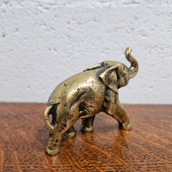 Singed Vintage Heavy Bronze Elephant Figure | Antique & Vintage | Moonee Ponds Antiques | Australia Wide Delivery