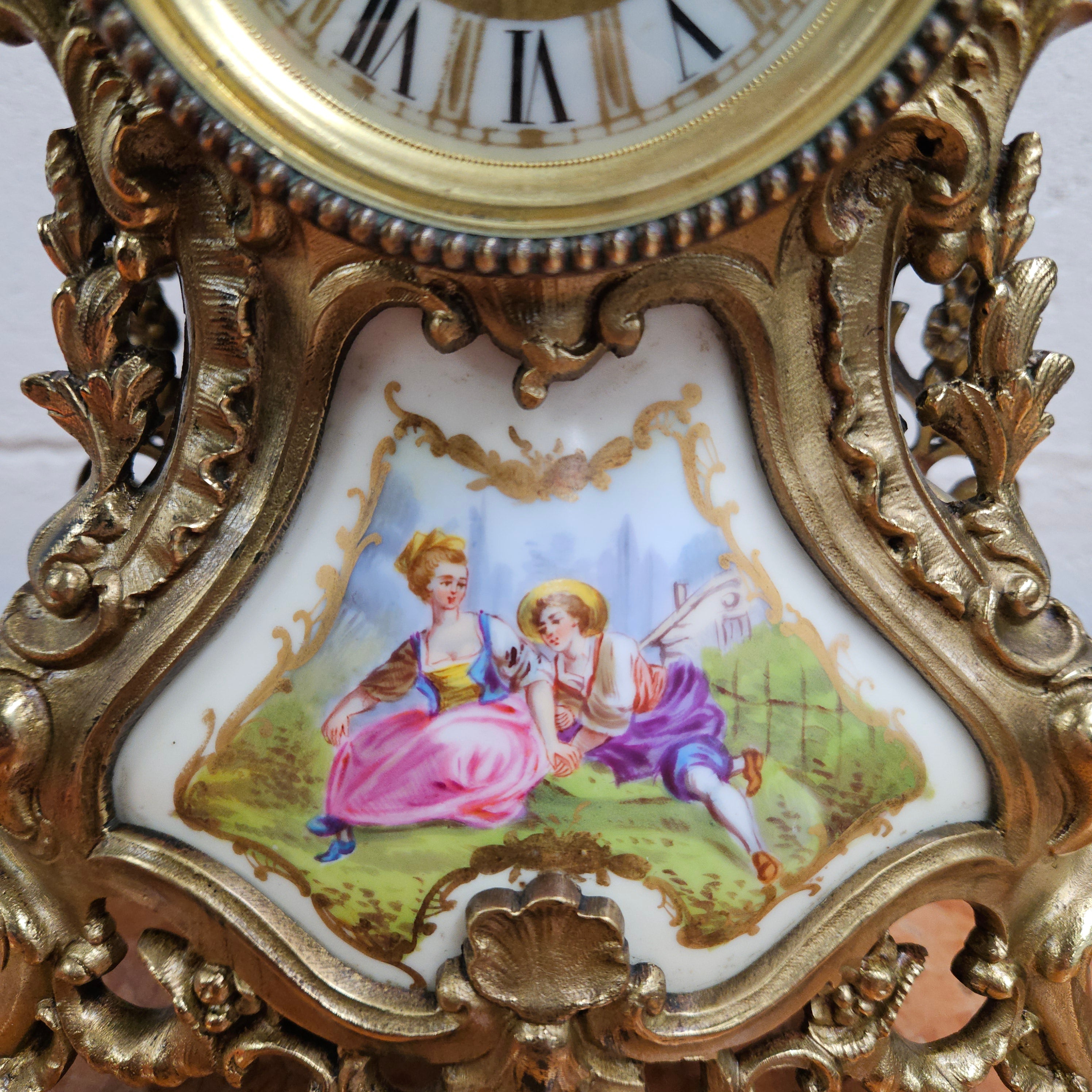 Louis XV Style French Mantle Clock | Antique & Vintage | Moonee Ponds Antiques | Australia Wide Delivery