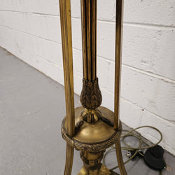Napolean Style Gilt Standard Lamp & Shade | Antique & Vintage | Moonee Ponds Antiques | Australia Wide Delivery