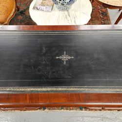 Mid Victorian Leather Top Mahogany Desk | Antique & Vintage | Moonee Ponds Antiques | Australia Wide Delivery