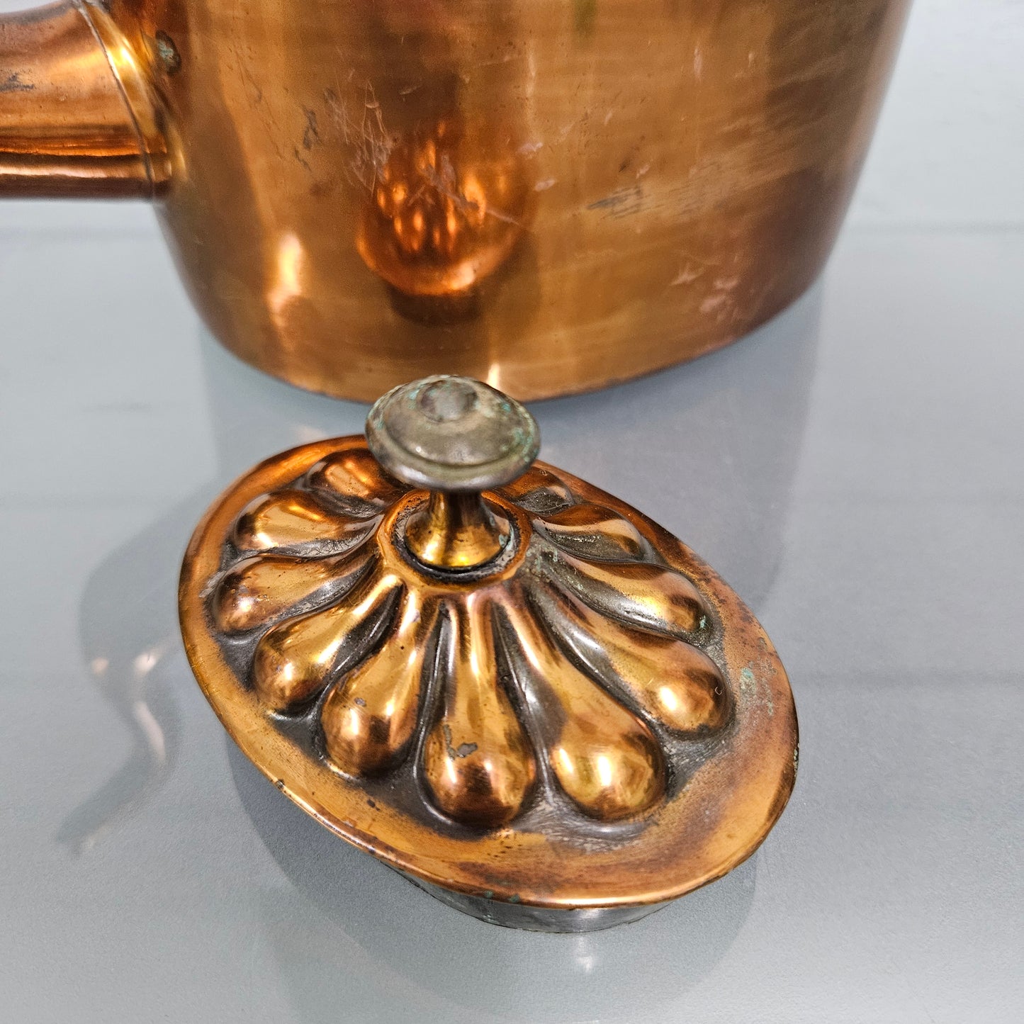 Victorian Copper Teapot