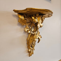 Vintage Gilt Carved Wood Shelf | Antique & Vintage | Moonee Ponds Antiques | Australia Wide Delivery