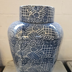 Vintage Ceramic Blue/White Ginger Jar | Antique & Vintage | Moonee Ponds Antiques | Australia Wide Delivery